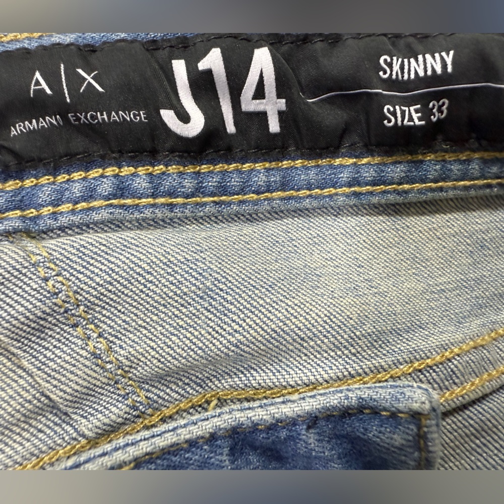 Armani Exchange Blue Jeans - Picture 4 of 4